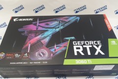 Видеокарта Gigabyte Aorus GeForce RTX 3060ti 8Gb GDDR6 256bit Видеокарта Gigabyte Aorus GeForce RTX 3060ti 8Gb GDDR6 256bit
