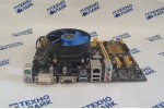 Материнская плата Asus H81M-K б/у (Socet 1150 2xDDR3 4xSata 1xPCI-Ex16) + Cel G1840+С/О