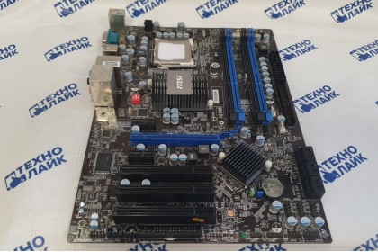 Материнская плата MSI MS-7519 P43-C51 б/у (Socet 775 P43 4xDDR3 6xSata 1xPCI-Ex16)