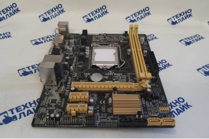 Материнская плата Asus H81M-K б/у (Socet 1150 2xDDR3 4xSata 1xPCI-Ex16)