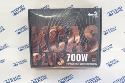 Блок питания AeroCool KCASPLUS ACP-700KCP 700W 80+Bronze б/у
