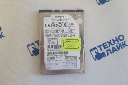 HDD 2.5 Sata Hitachi HTS541080G9SA00 80Gb б/у