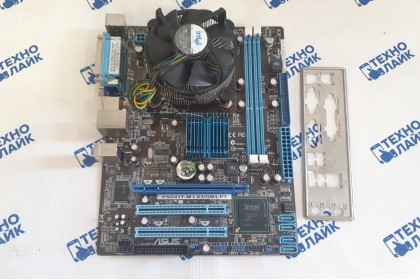 Связка Asus P5G41T-M + Intel C2D E7500 +СО б/у
