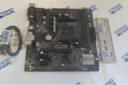 Материнская плата Asus Prime B450M-K б/у