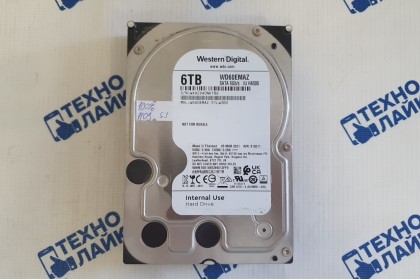 HDD 3.5 Sata WD WD60EMAZ-51LW3B0 6Tb б/у