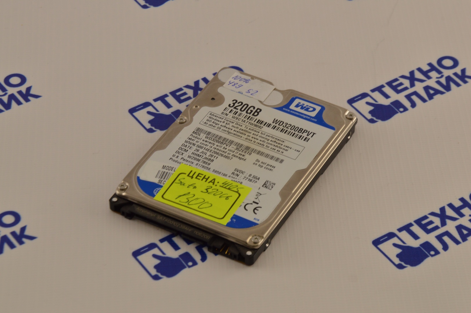 Купить HDD 2.5 Sata Western Digital WD3200BPVT 320Gb по цене 1 300 руб ...