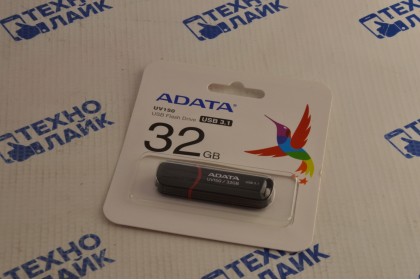 Флеш накопитель 32GB A-DATA UV150, USB 3.0, Черный