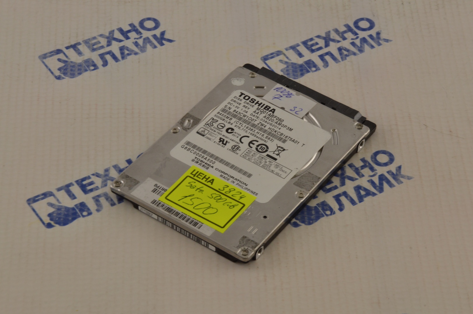 Toshiba mq01abf050 характеристики